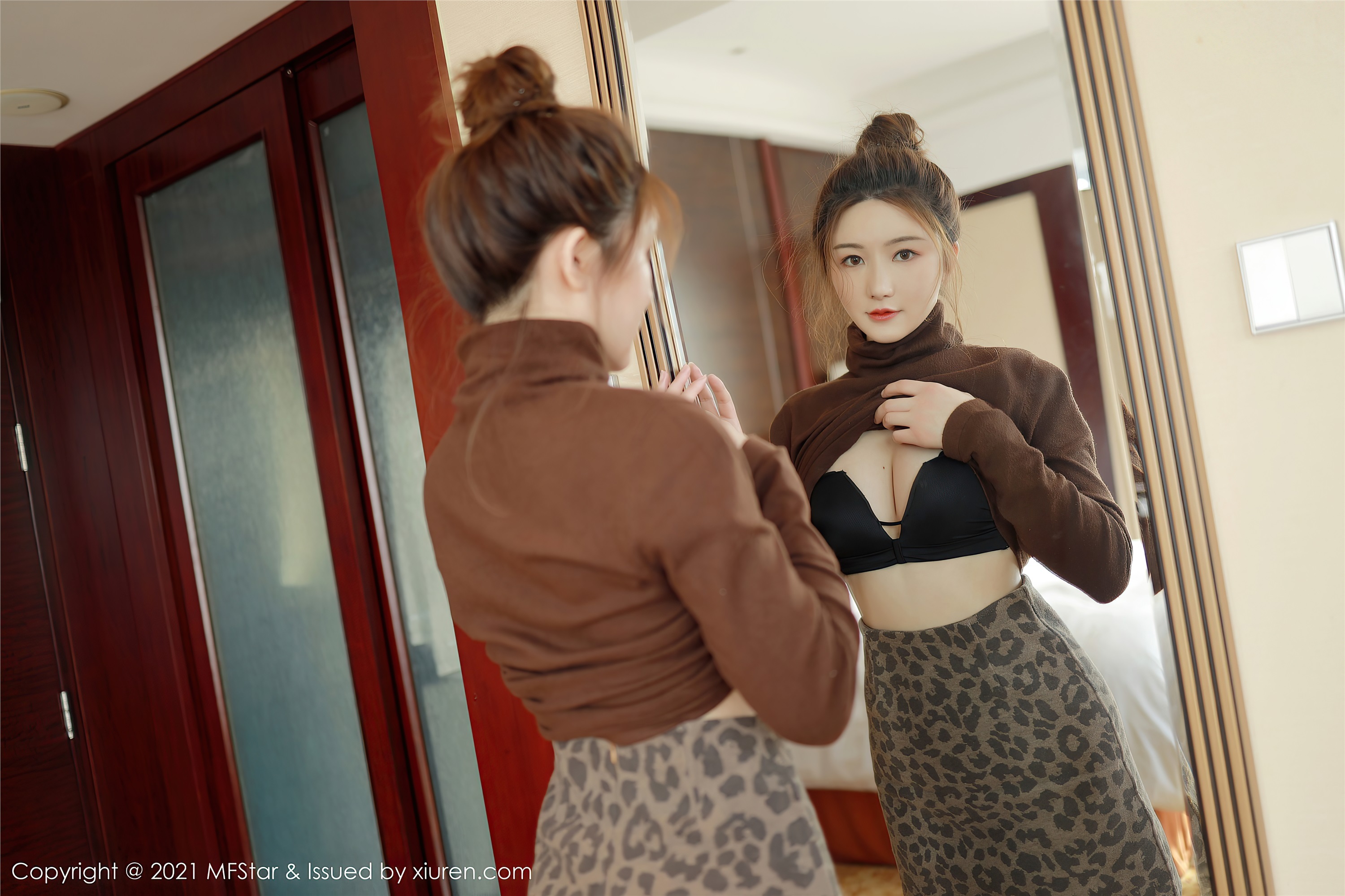 MFStar模范学院  2021.03.08 VOL.465 婠婠么 私房 美胸